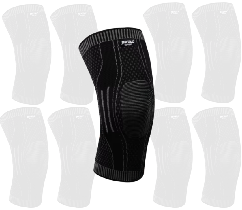 “Genouillère de compression Flexio vue de face”